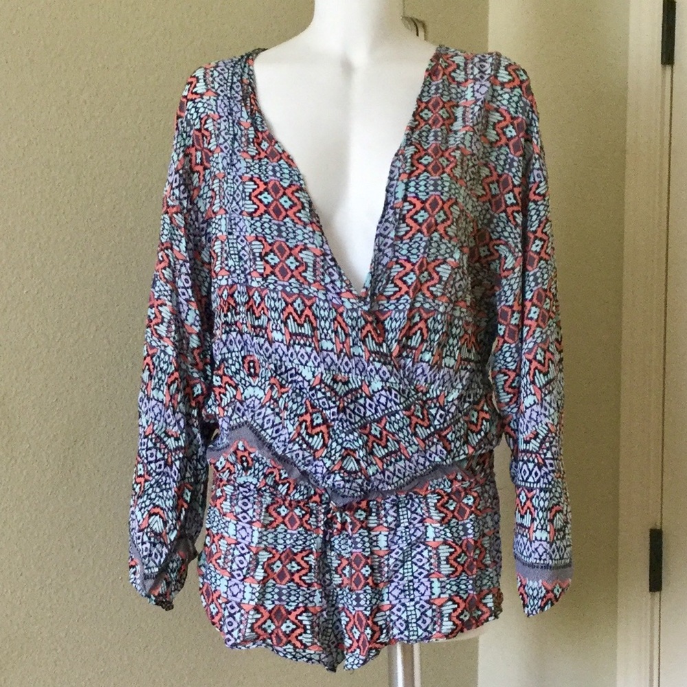 EUC Vitamin A Coverup Romper